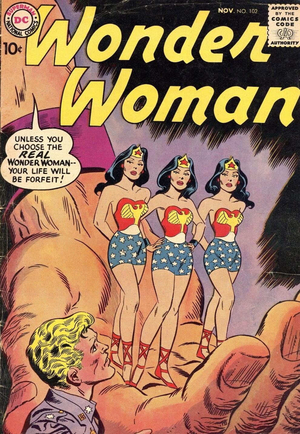 Wonder Woman #102 (1958) Comic Books Wonder Woman