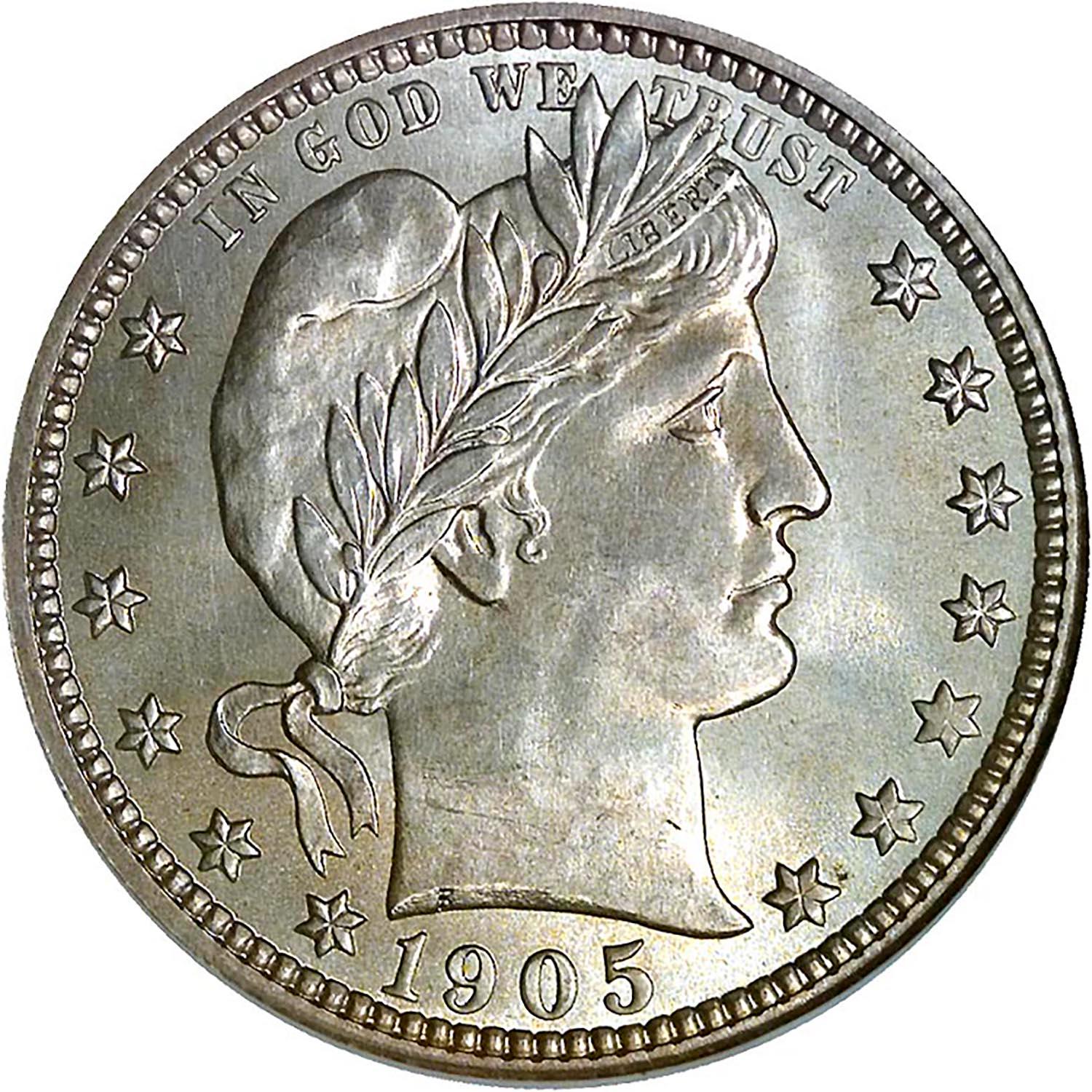 1905 O Coins Barber Quarter