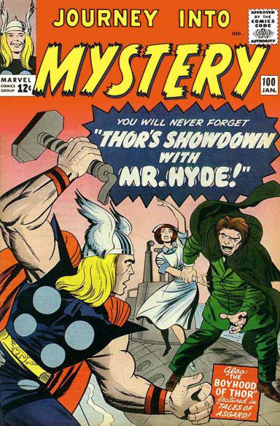 Journey into Mystery #100 (1964) Comic Books Journey Into Mystery