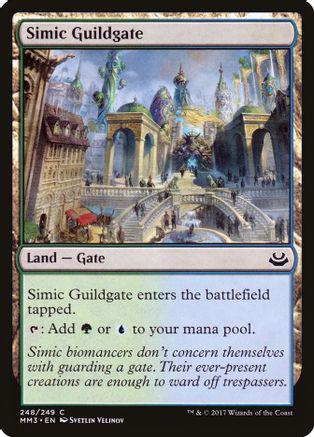 Simic Guildgate [Foil] (Magic Modern Masters 2017)
