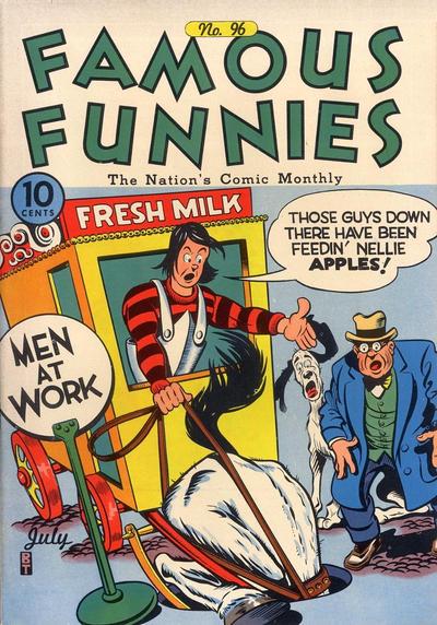 Famous Funnies #96 (1942) Comic Books Famous Funnies