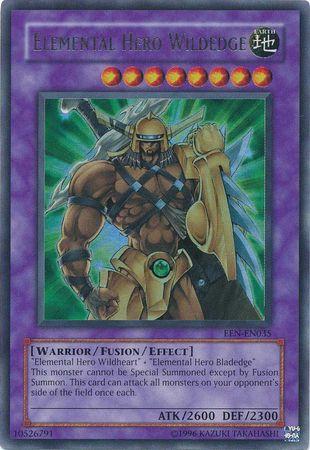 Elemental HERO Wildedge EEN-EN035 YuGiOh Elemental Energy