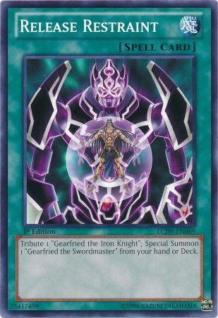 Release Restraint LCJW-EN069 YuGiOh Legendary Collection 4: Joey's World Mega Pack