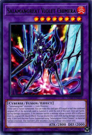 Salamangreat Violet Chimera SAST-EN034 YuGiOh Savage Strike