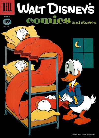 Walt Disney's Comics and Stories #246 (1961) Comic Books Walt Disney's Comics and Stories