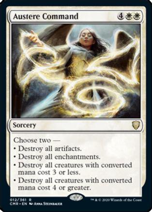Austere Command Magic Commander Legends