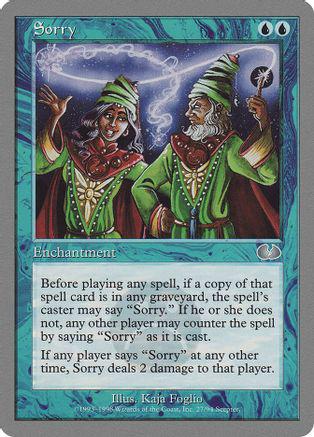 Sorry Magic Unglued