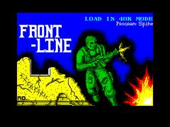 Loading Screen | Frontline ZX Spectrum