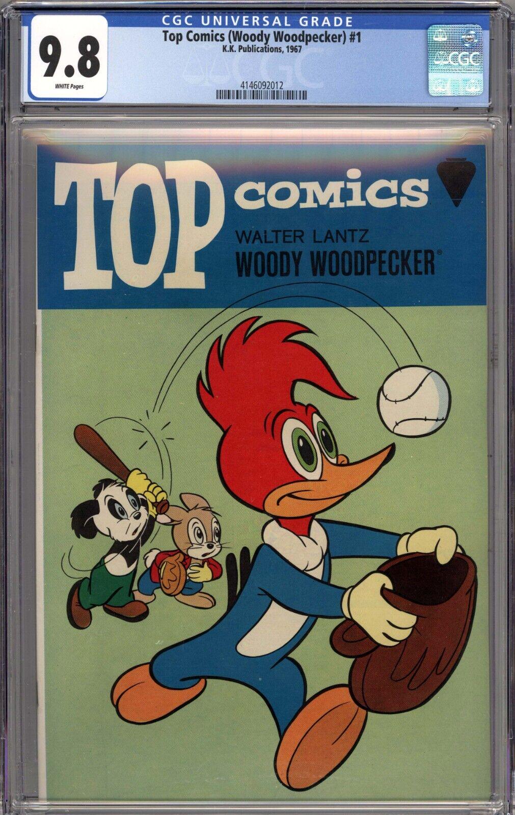 Top Comics Woody Woodpecker #1 (1967) Comic Books Top Comics Woody Woodpecker