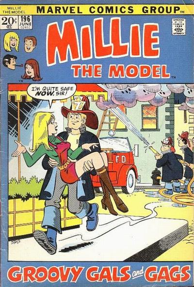 Millie the Model #196 (1972) Comic Books Millie the Model