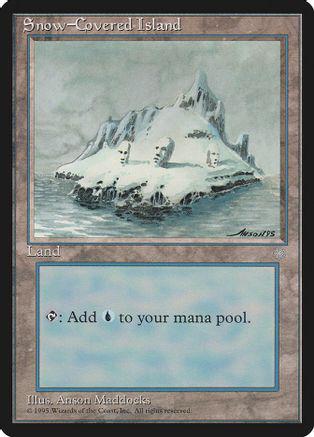 Snow-Covered Island Magic Ice Age