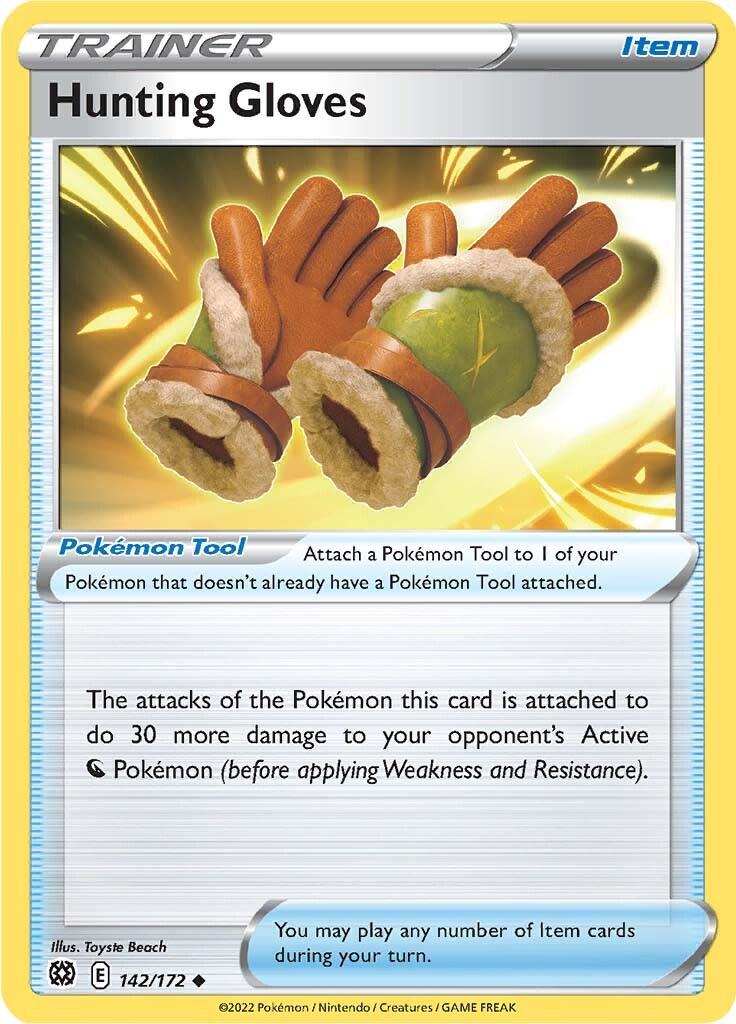 Hunting Gloves #142 Pokemon Brilliant Stars