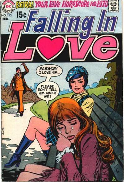 Falling in Love #113 (1970) Comic Books Falling In Love