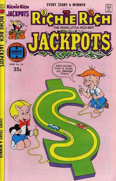 Richie Rich Jackpots #35 (1978) Comic Books Richie Rich Jackpots