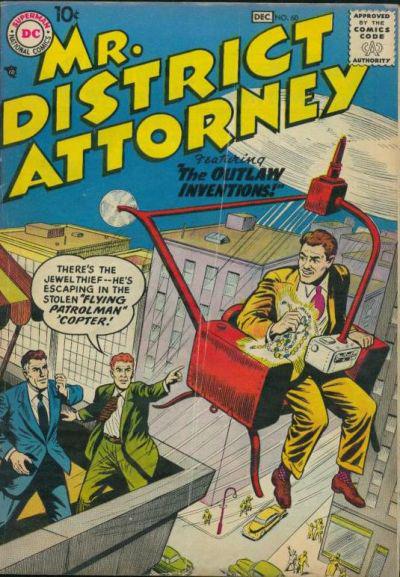 Mr. District Attorney #60 (1957) Comic Books Mr. District Attorney
