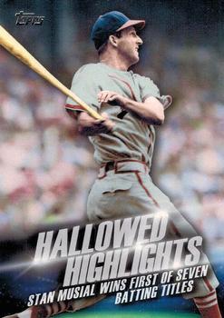 Stan Musial #HH-1 Baseball Cards 2016 Topps Hallowed Highlights