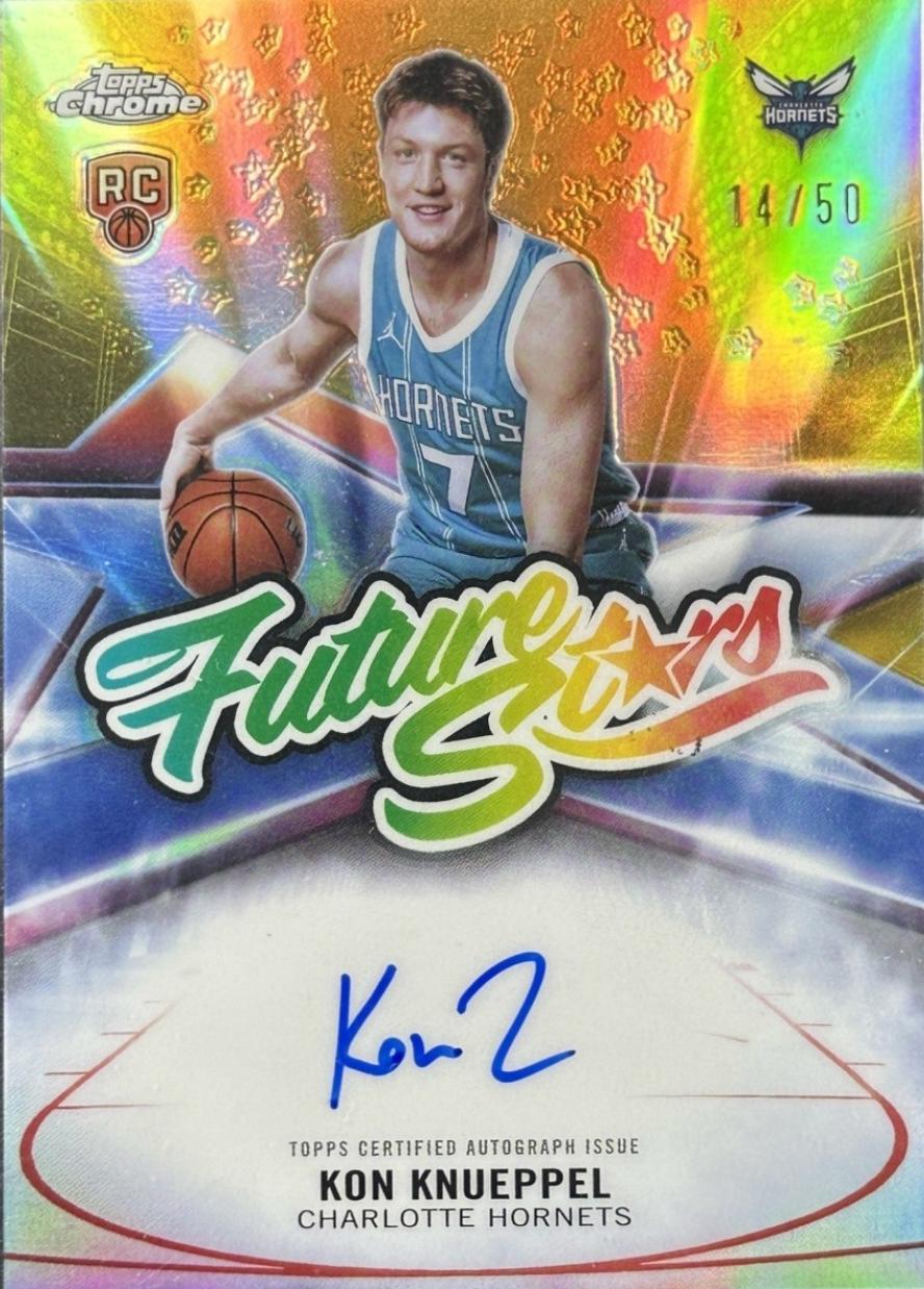 Kon Knueppel [Refractor Gold] #FS-KK Prices | 2025 Topps Chrome