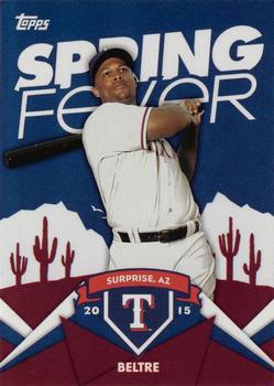 Adrian Beltre #SF-28 Baseball Cards 2015 Topps Spring Fever