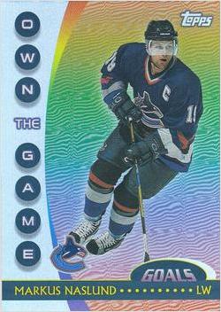 Markus Naslund #OTG10 2002-03 Topps Hockey Own the Game