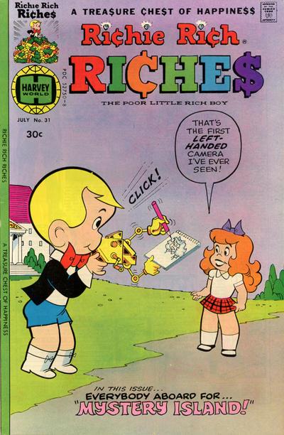 Richie Rich Riches #31 (1977) Comic Books Richie Rich Riches
