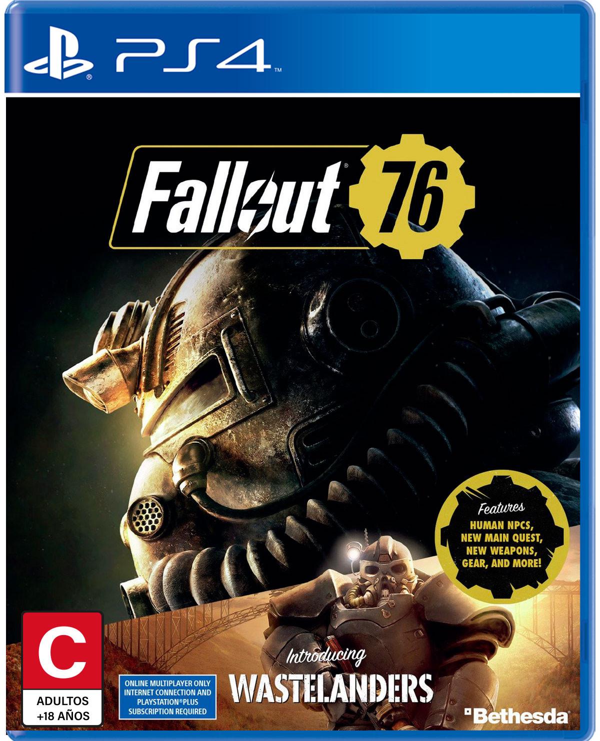 Fallout 76 Wastelanders Playstation 4