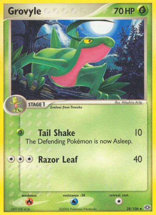 Grovyle #28 Pokemon Emerald