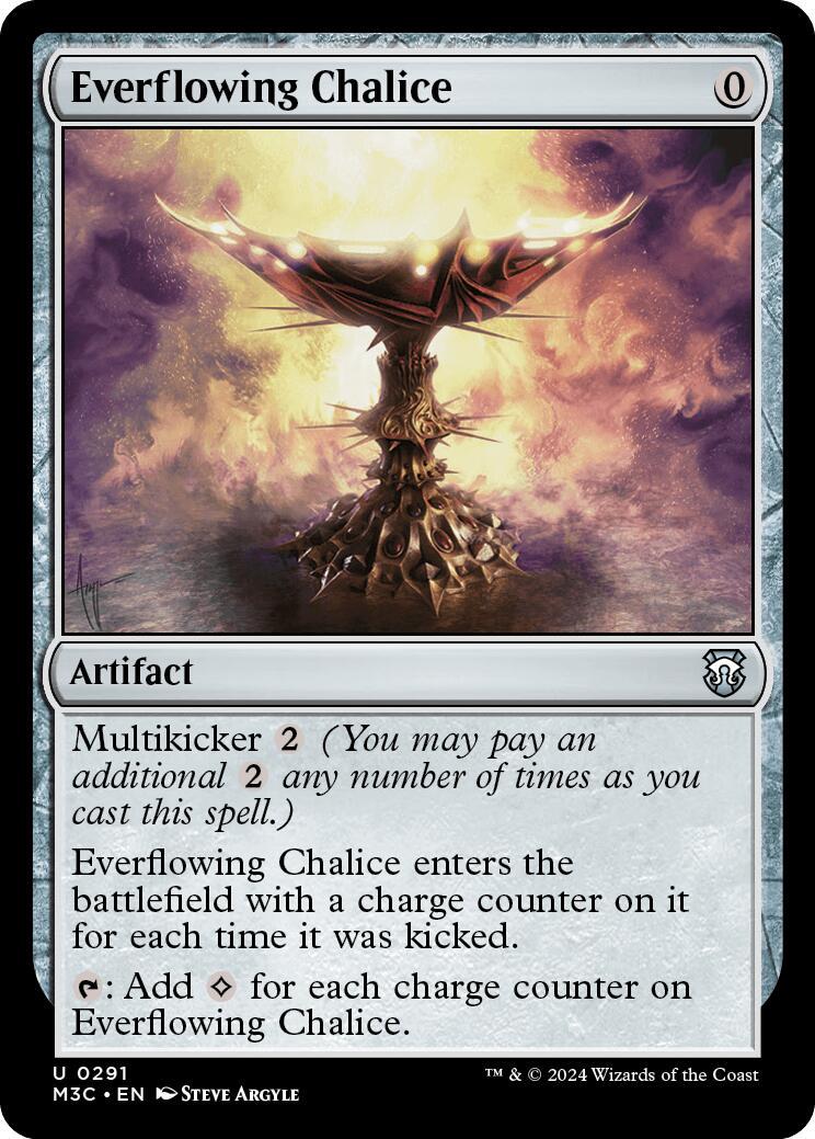 Everflowing Chalice #291 Magic Modern Horizons 3 Commander