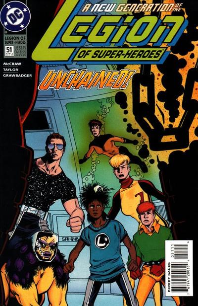 Legion of Super-Heroes #51 (1993) Comic Books Legion of Super-Heroes
