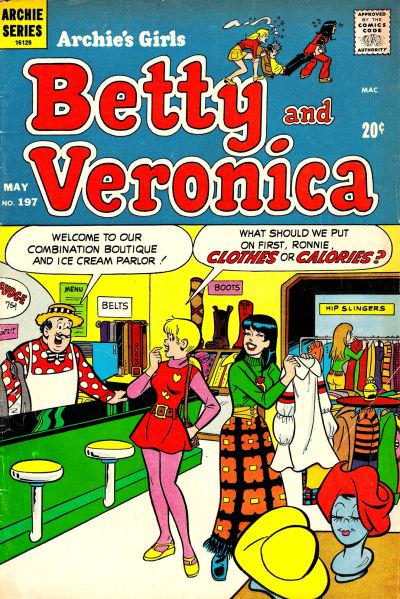 Archie's Girls Betty and Veronica #197 (1972) Comic Books Archie's Girls Betty and Veronica