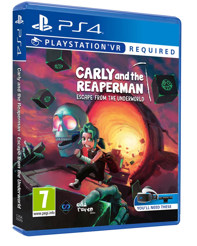 Carly and the Reaperman: Escape from the Underworld PAL Playstation 4