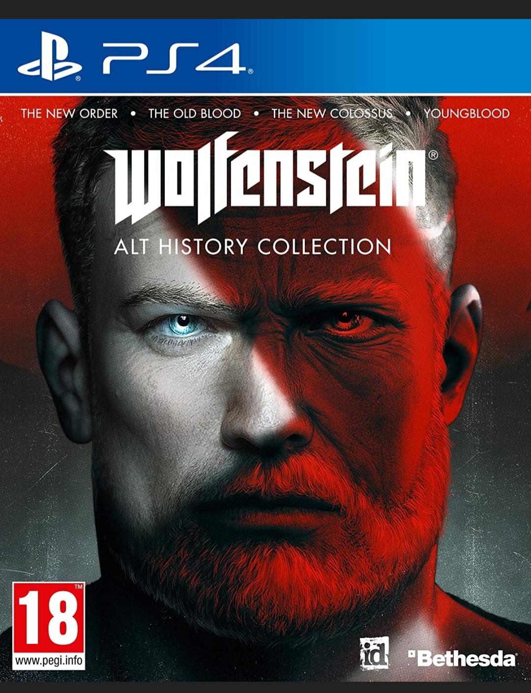 Wolfenstein Alt History Collection PAL Playstation 4
