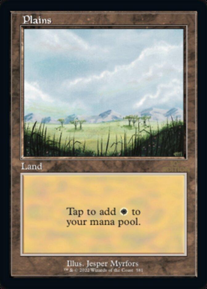 Plains #581 Magic 30th Anniversary