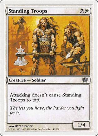 Standing Troops Magic 8th Edition