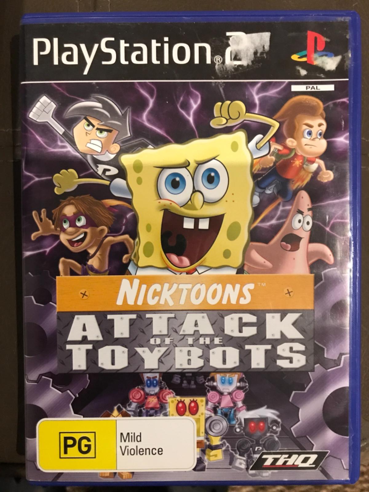 Nicktoons Attack of the Toybots PAL Playstation 2