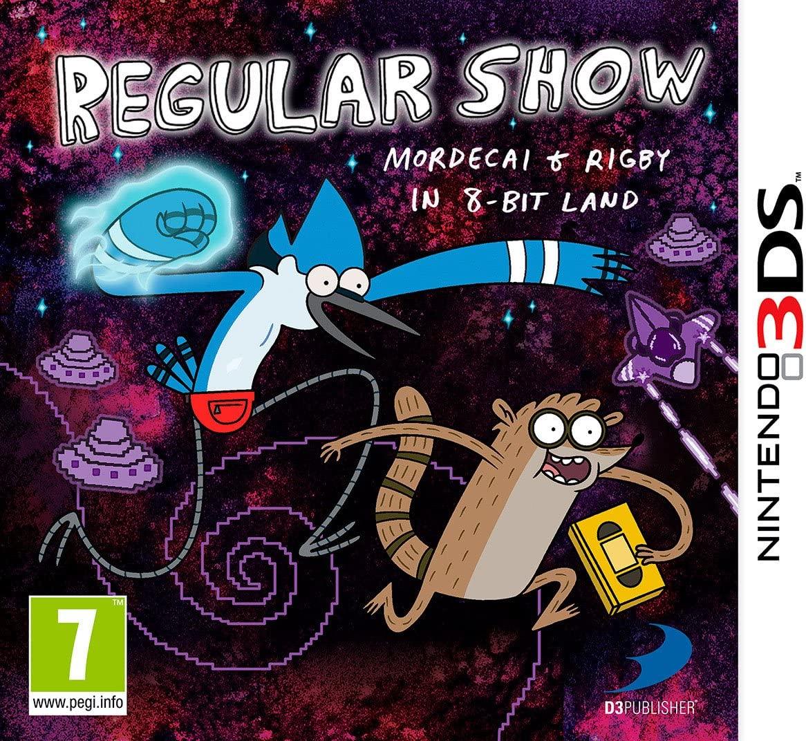 Regular Show Mordecai & Rigby PAL Nintendo 3DS