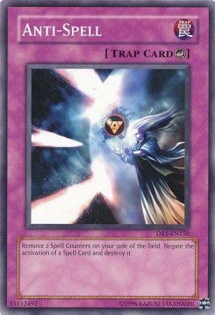 Anti-Spell DR1-EN158 YuGiOh Dark Revelation Volume 1