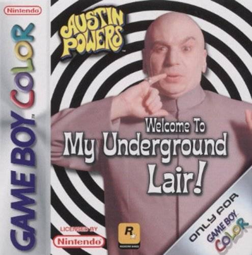 Austin Powers Welcome to My Underground Lair PAL GameBoy Color
