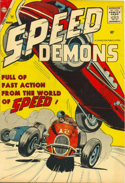 Speed Demons #10 (1958) Comic Books Speed Demons