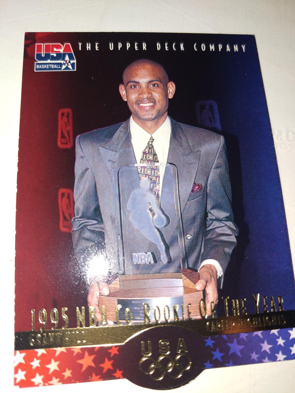 Grant Hill #6 Basketball Cards 1996 Upper Deck USA