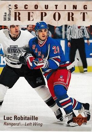 Luc Robitaille #244 1995 Upper Deck Hockey
