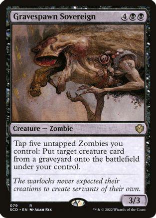 Gravespawn Sovereign #79 Magic Starter Commander Decks