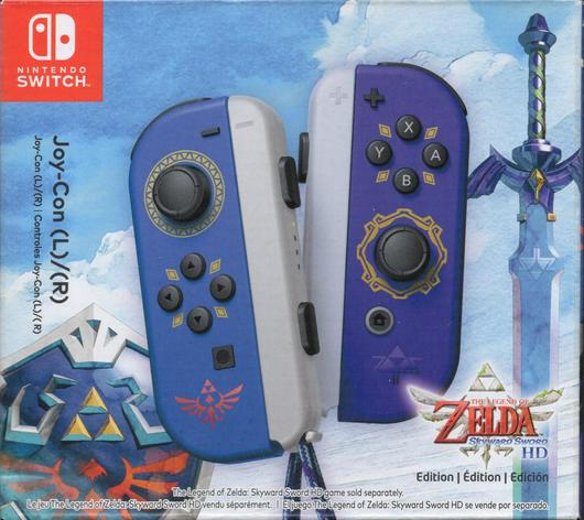Joy-Con Zelda: Skyward Sword HD Edition Cover Art