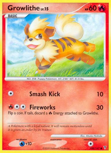 Growlithe #108 Cover Art