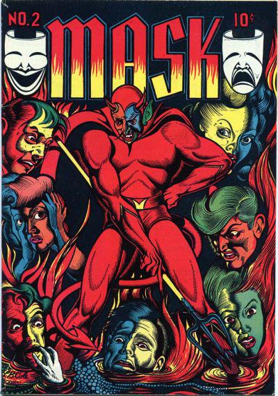 Mask Comics #2 (1945) Comic Books Mask Comics