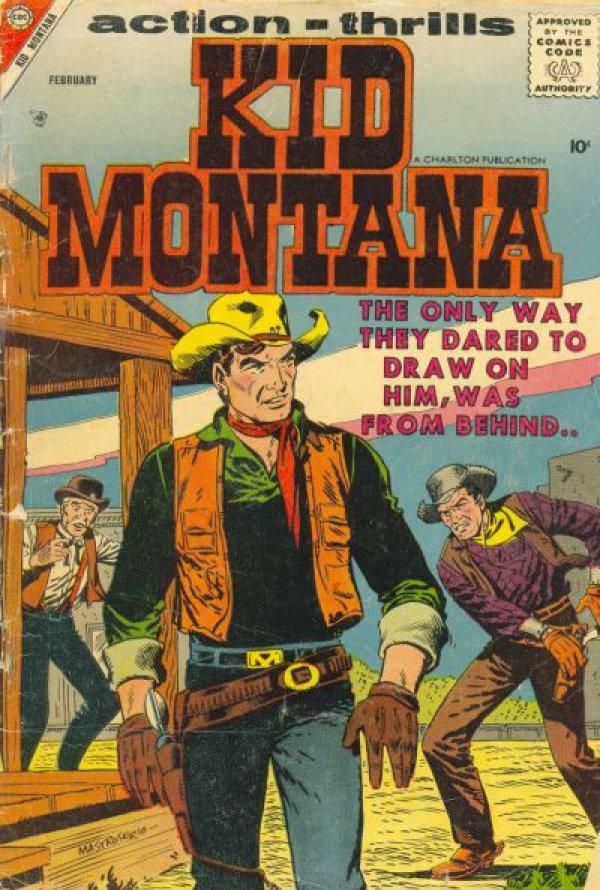 Kid Montana #11 (1958) Comic Books Kid Montana