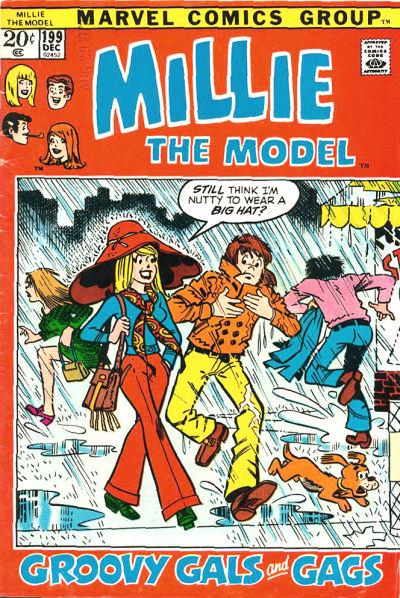 Millie the Model #199 (1972) Comic Books Millie the Model
