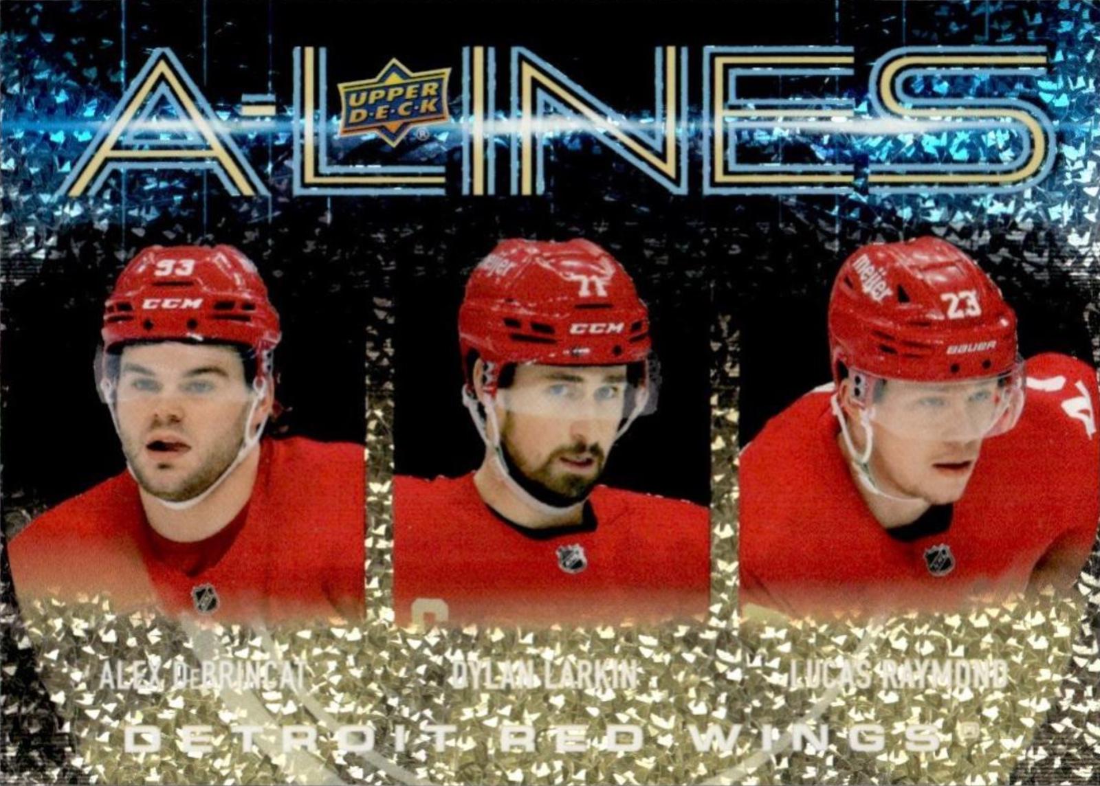 Alex DeBrincat / Dylan Larkin / Lucas Raymond [Gold] #AL-11