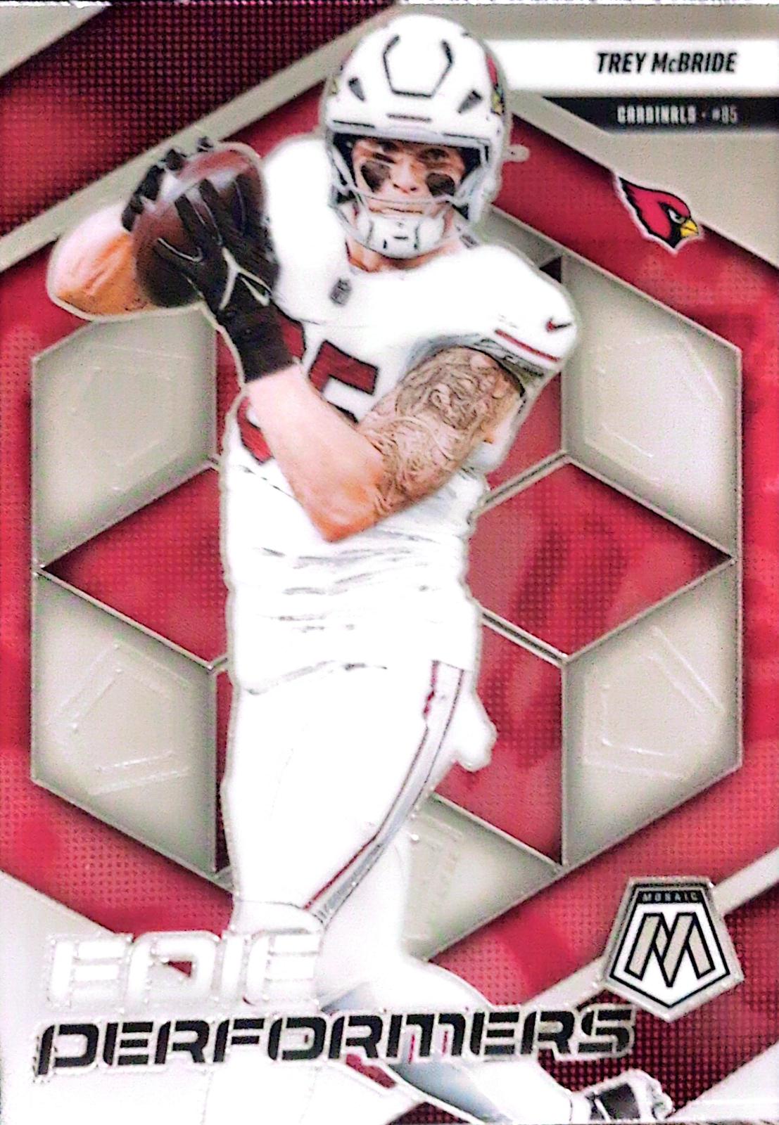2025 Panini Mosaic Epic Performers Trey McBride #10 card
