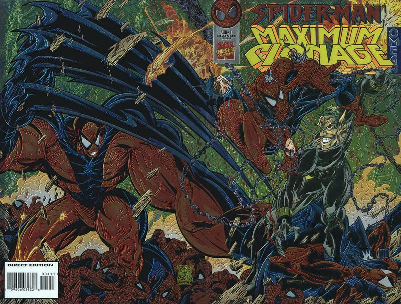 Spider-Man Maximum Clonage: Omega #1 (1995) Comic Books Spider-Man Maximum Clonage: Omega