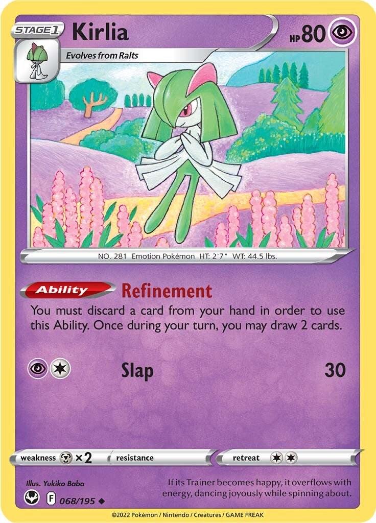 Kirlia #68 Pokemon Silver Tempest